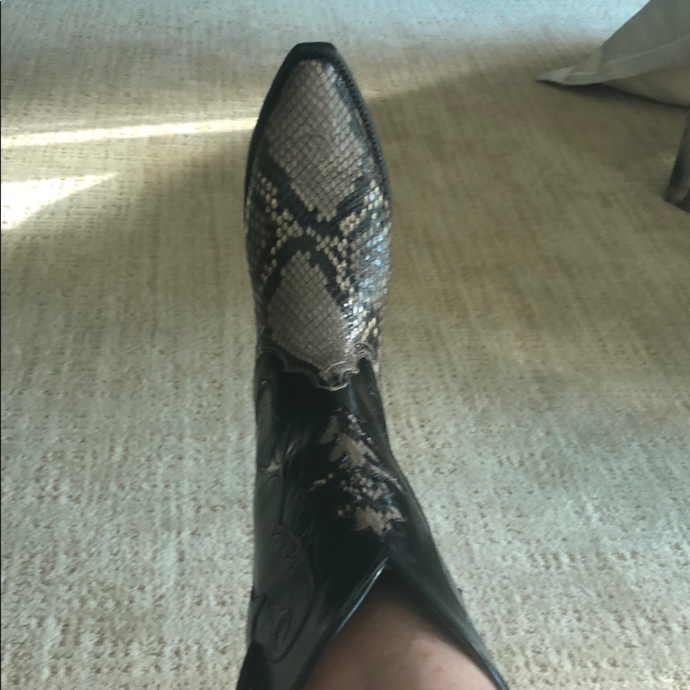 Genuine Python Cowboy Boots - image 7